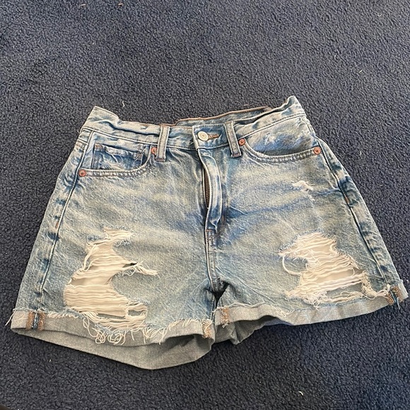 NWOT american eagle mom jean shorts - Picture 1 of 4